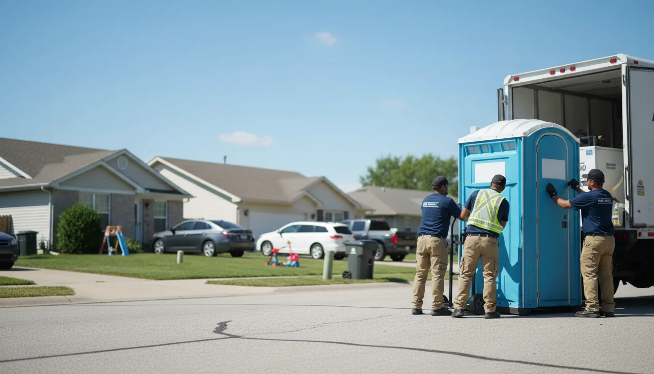 Standard Porta Potty Rentals in Wales, WI near me